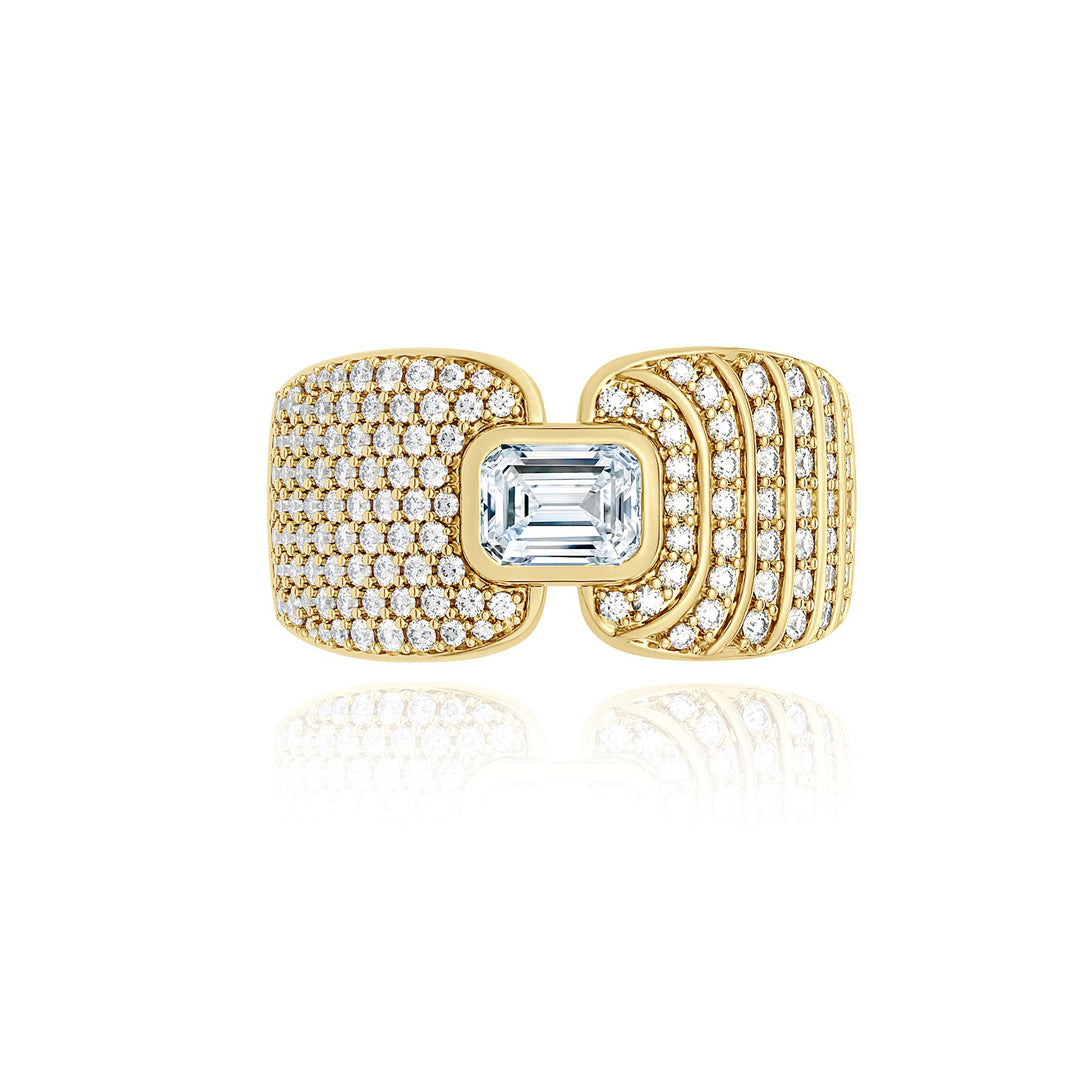 Adiré 18k Pavé Ring Ring ALMASIKA