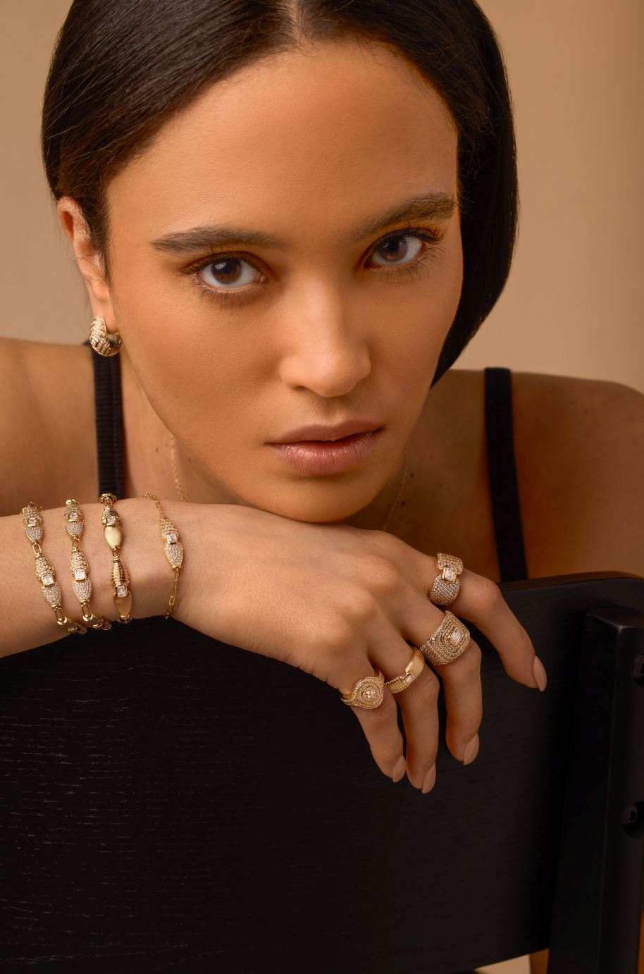 Adiré 18k Pavé Ring Ring ALMASIKA