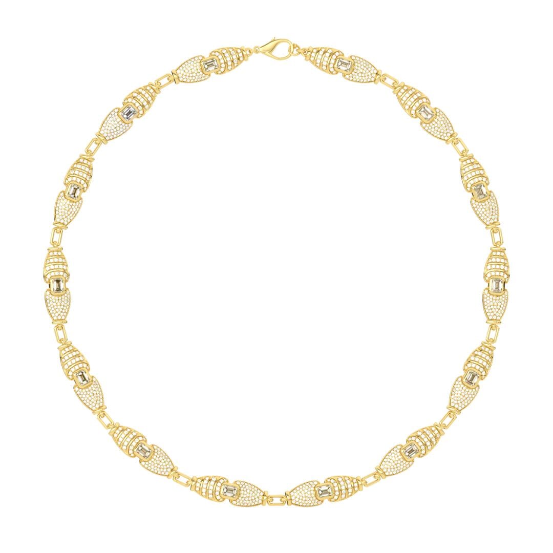 Adiré Pavé Tennis Necklace Necklace ALMASIKA