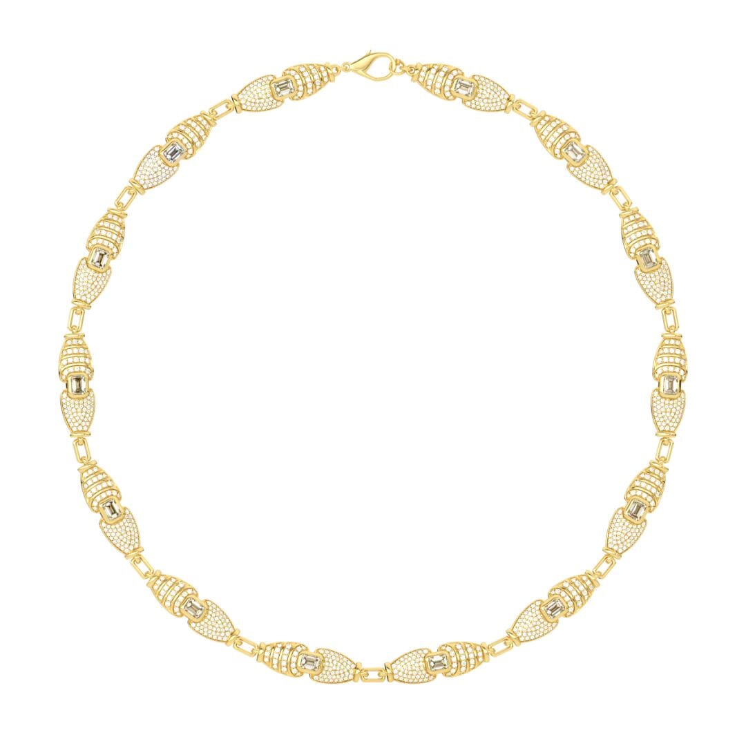 Adiré Pavé Tennis Necklace Necklace ALMASIKA 