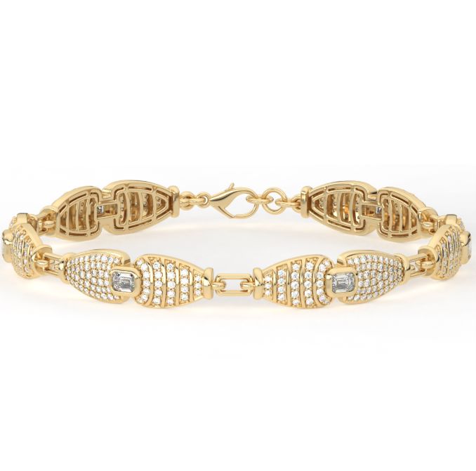 Adiré Tennis Pave Diamond Bracelet bracelet ALMASIKA