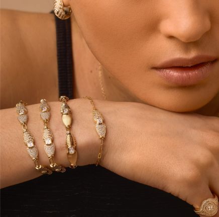 Adiré Tennis Pave Diamond Bracelet bracelet ALMASIKA