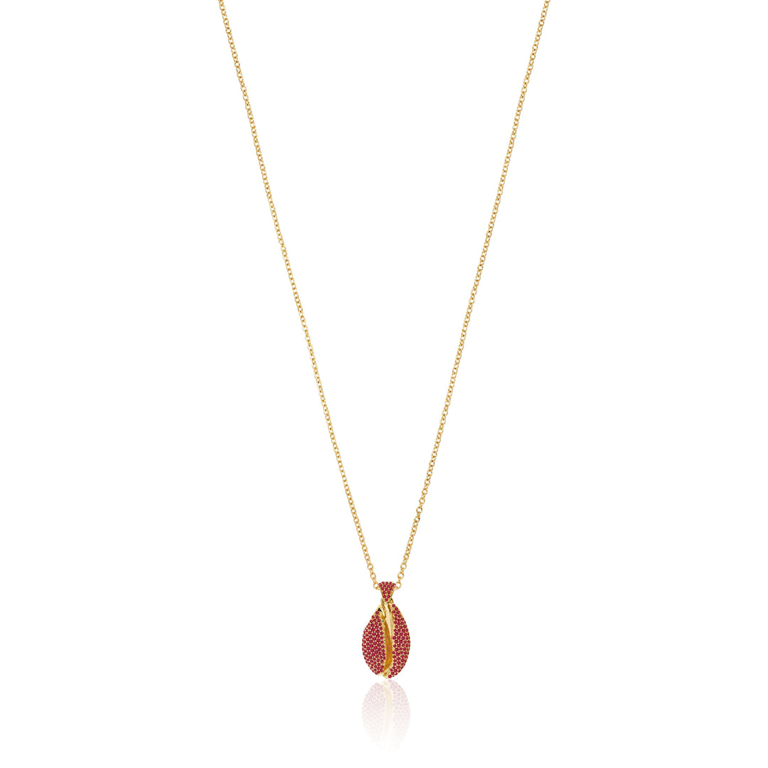 LE CAURI ENDIAMANTÉ Men's Le Grand Cauri Pave - Ruby Le Cauri Endiamanté