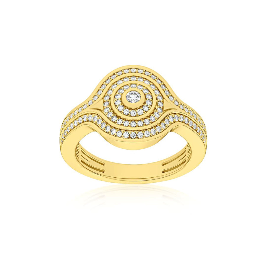 Universum Pavé Pinky Ring Ring Universum