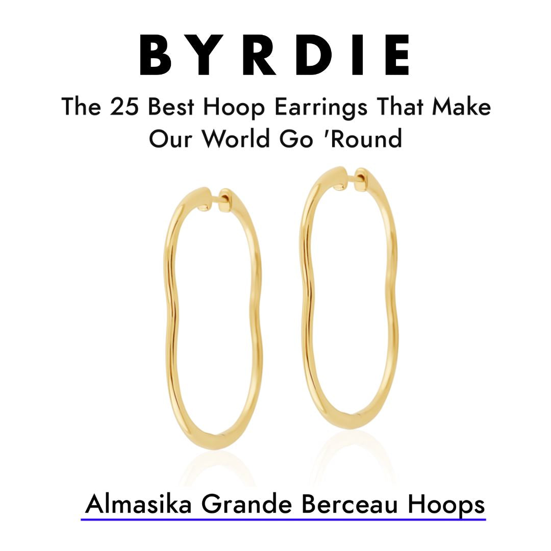 BERCEAU - Grande Berceau Hoops earrings ALMASIKA 