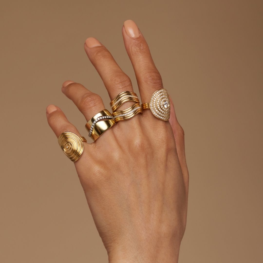 BERCEAU Interlocking Rings Ring ALMASIKA