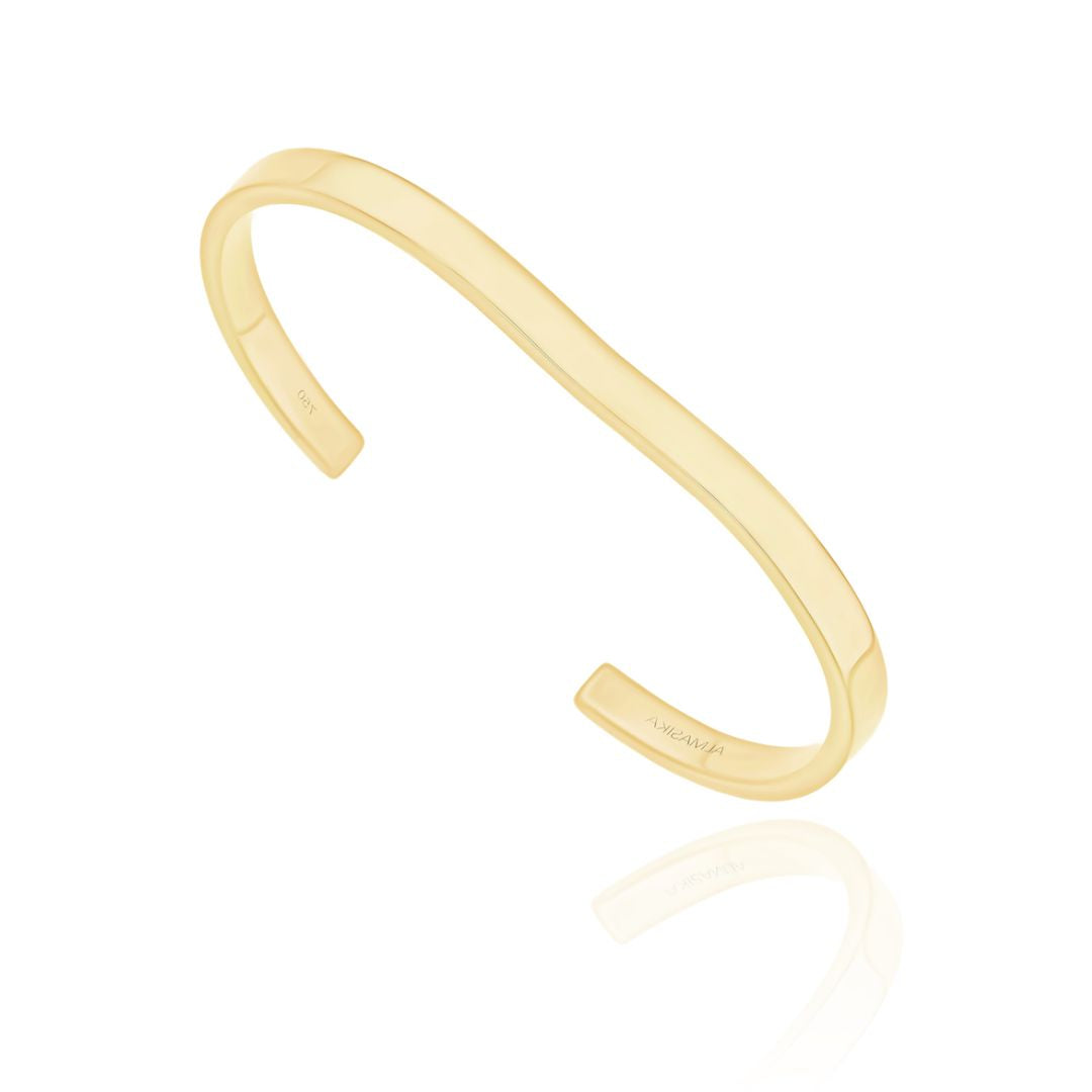Berceau Open Cuff bracelet Berceau Yellow Gold 