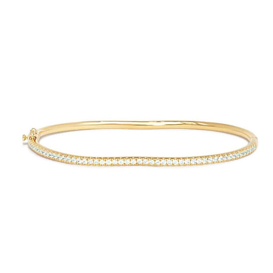 BERCEAU Pave Diamond Berceau Bangle bracelet ALMASIKA 