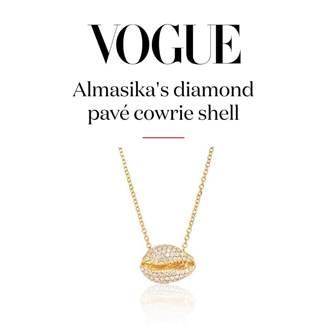 LE CAURI ENDIAMANTÉ Diamond necklace - Full Pave Necklace ALMASIKA 