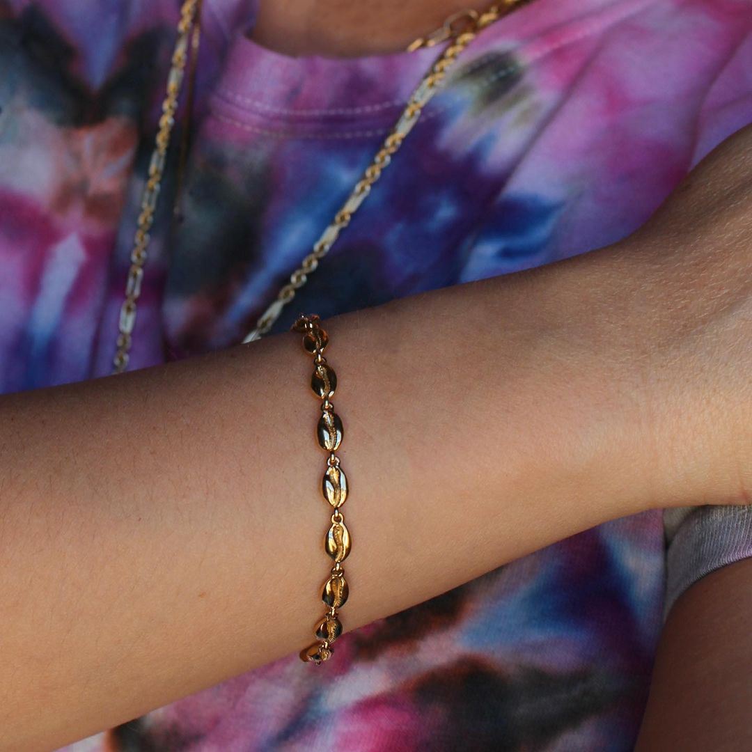 Le Cauri Tennis Gold Bracelet bracelet ALMASIKA