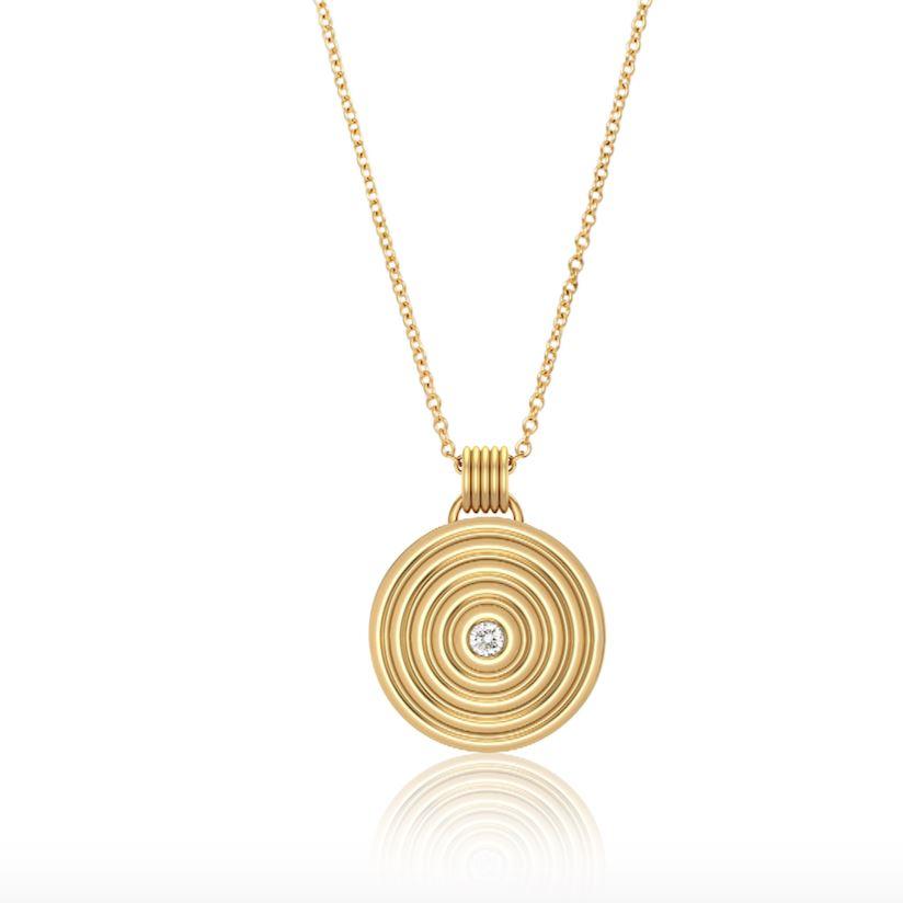 Sagesse - Universum Medallion 23mm Necklace ALMASIKA 