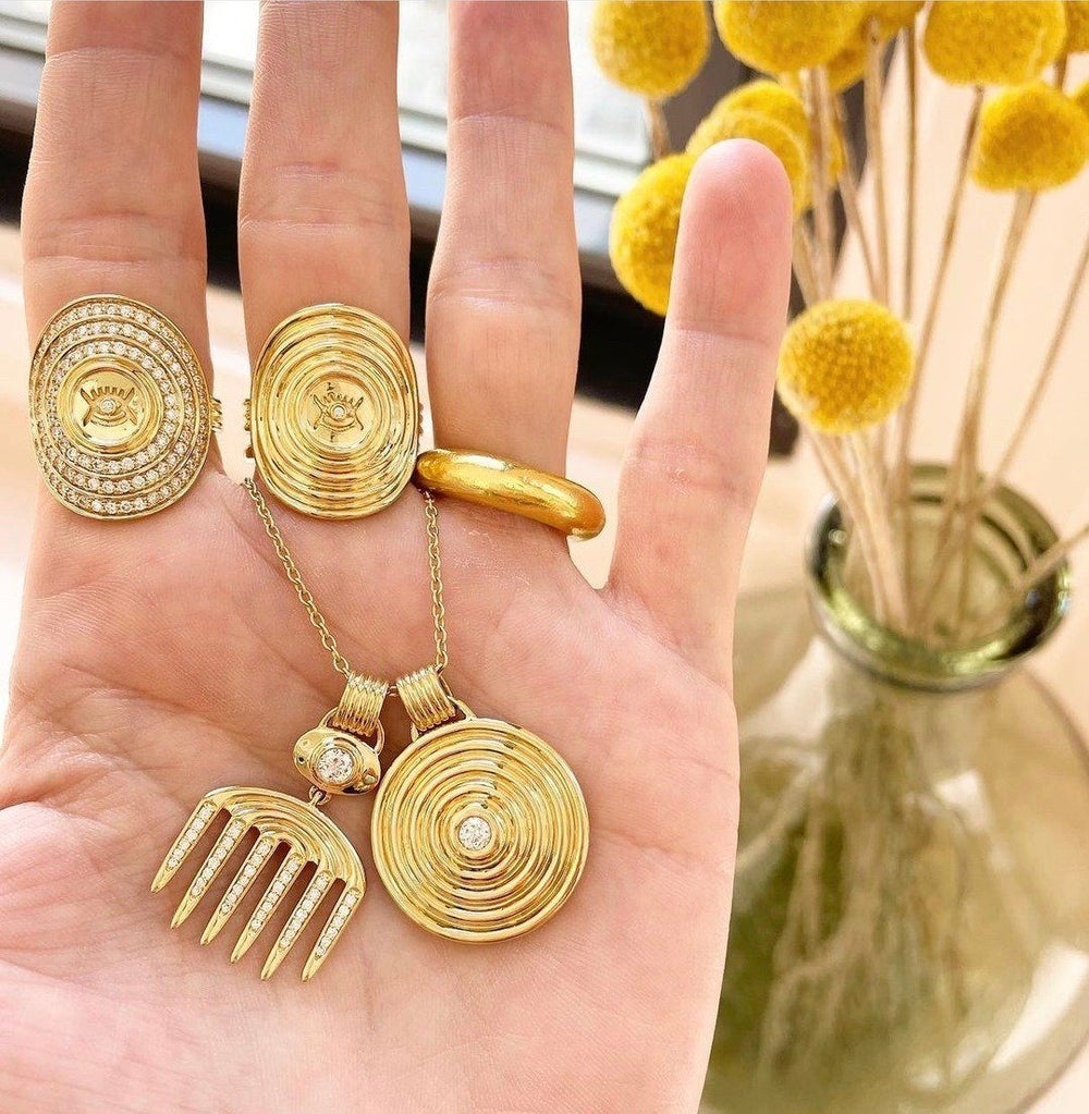 Sagesse - Vici Pave Cutout Necklace Necklace ALMASIKA