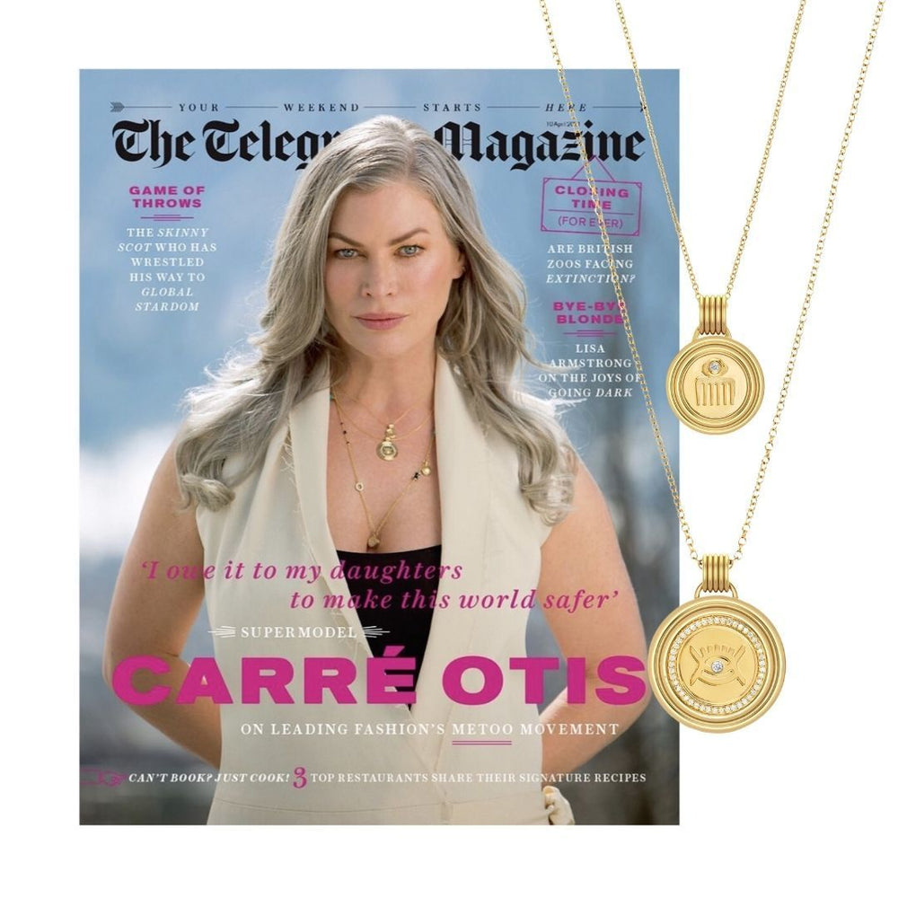 Sagesse - Vici Petite Medallion 11mm Necklace ALMASIKA