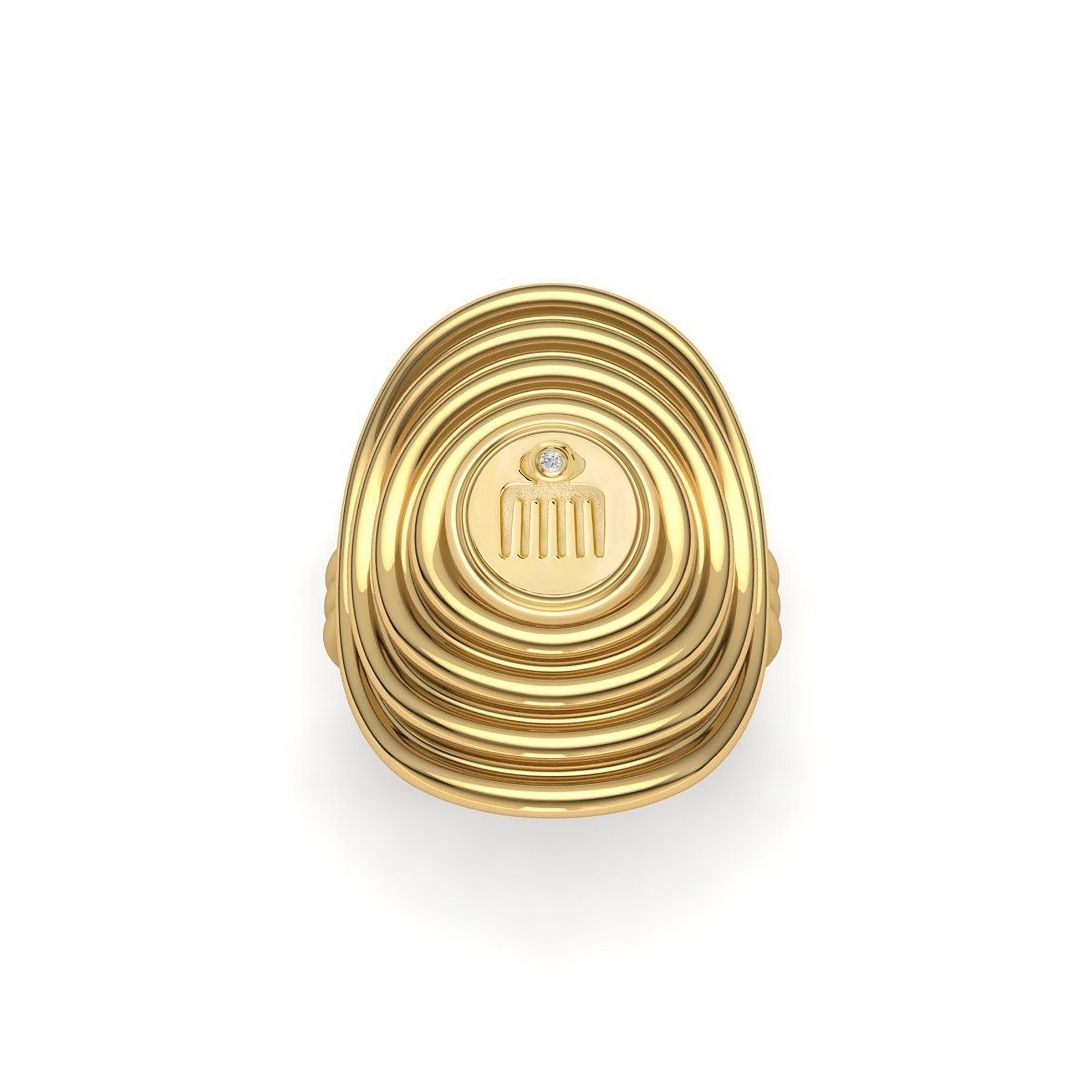 Sagesse - Vici Signet Ring Ring ALMASIKA 