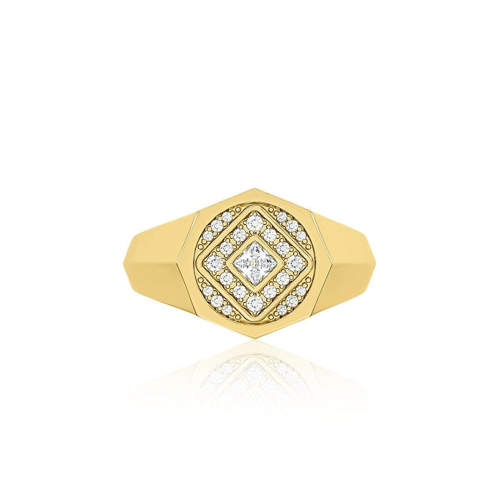 Veni Diamant Pave Pinky Ring Ring Veni Diamant