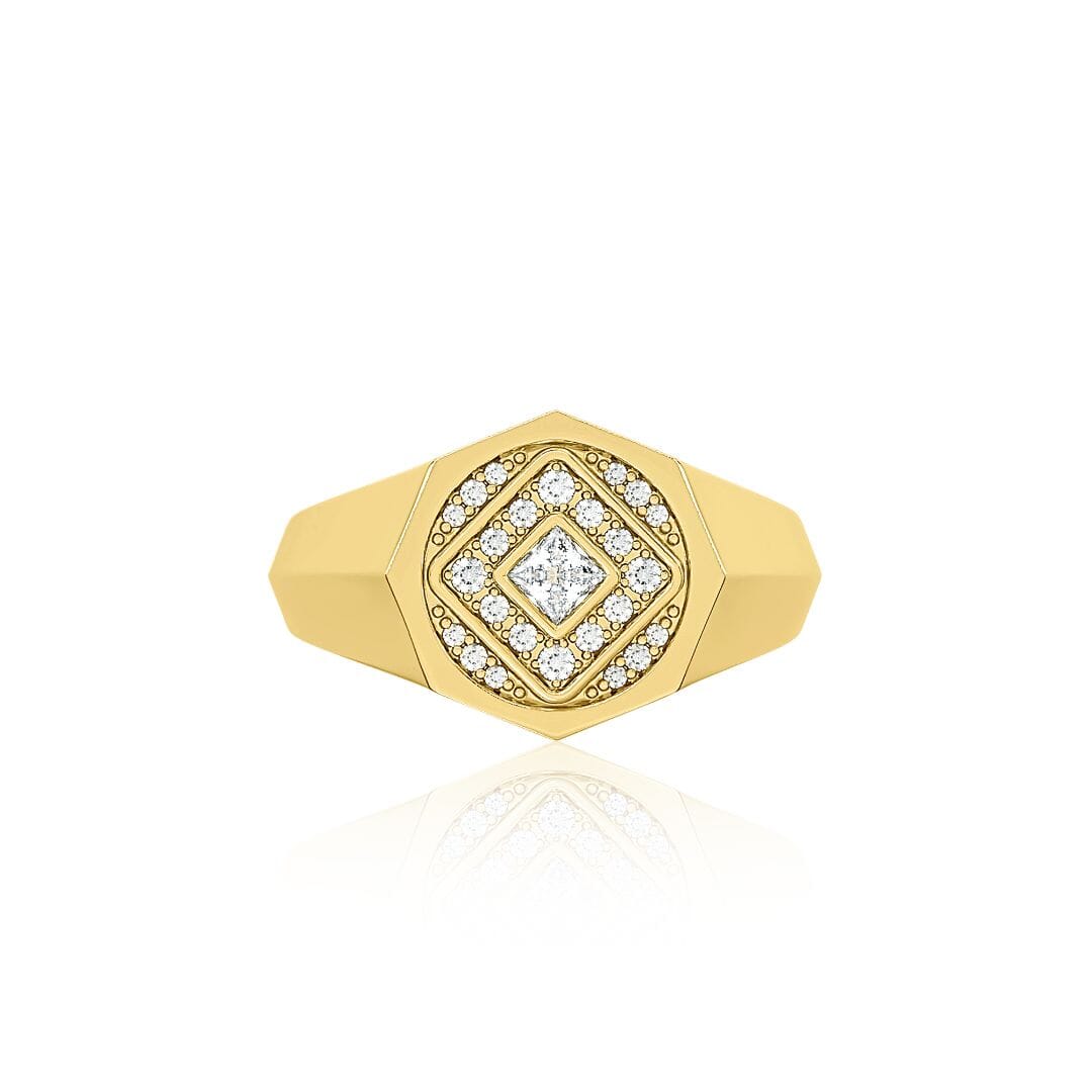 Veni Diamant Pave Pinky Ring Ring Veni Diamant 