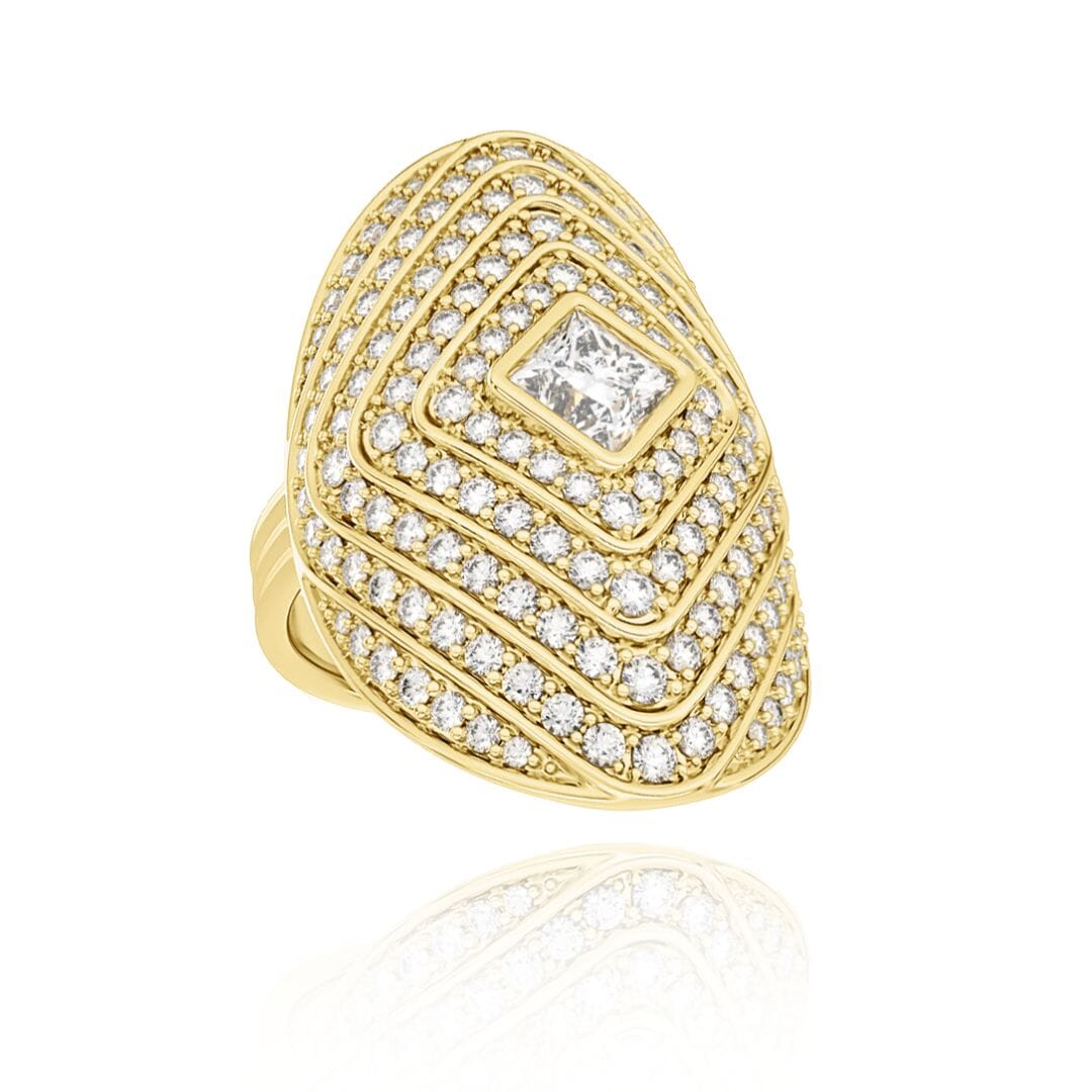 Veni Diamant Pave Ring Ring Veni Diamant 