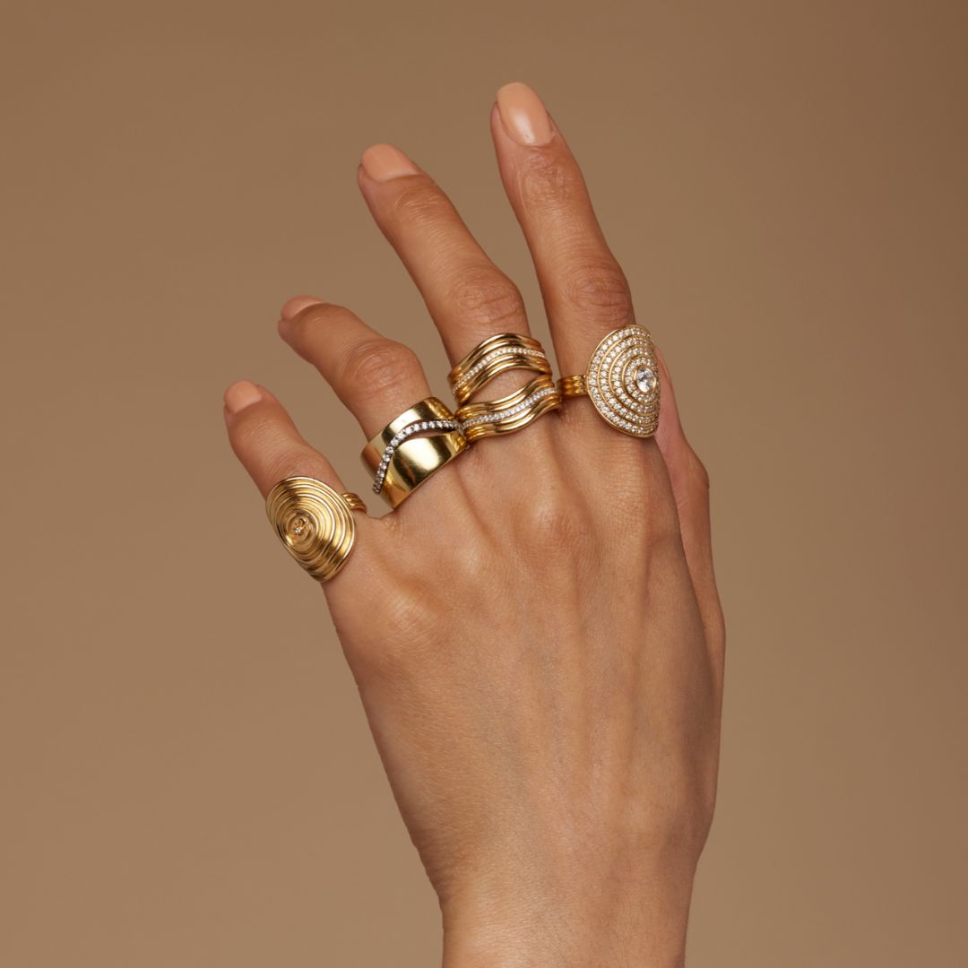 Veni Signet Ring Ring ALMASIKA