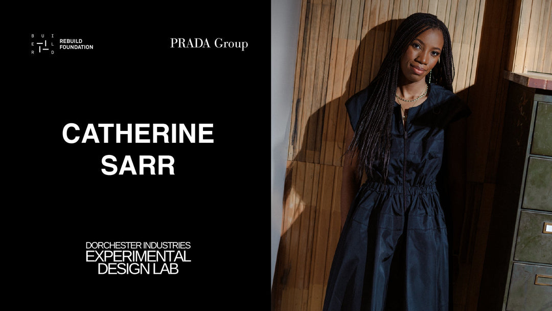 Catherine Sarr named Experimental Design Lab Awardee | Prada & Theaster Gates