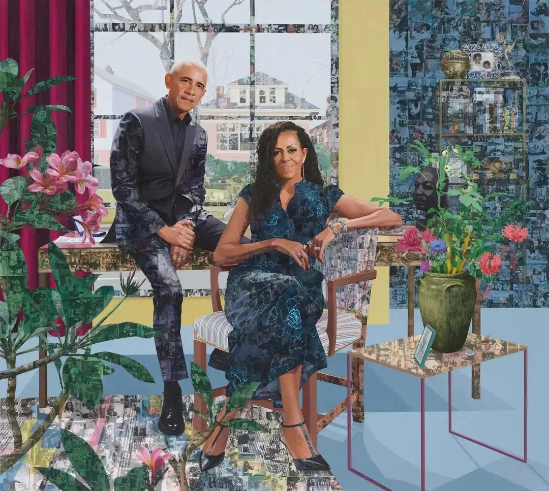 Michelle Obama Wears ALMASIKA in Historic Obama Portrait