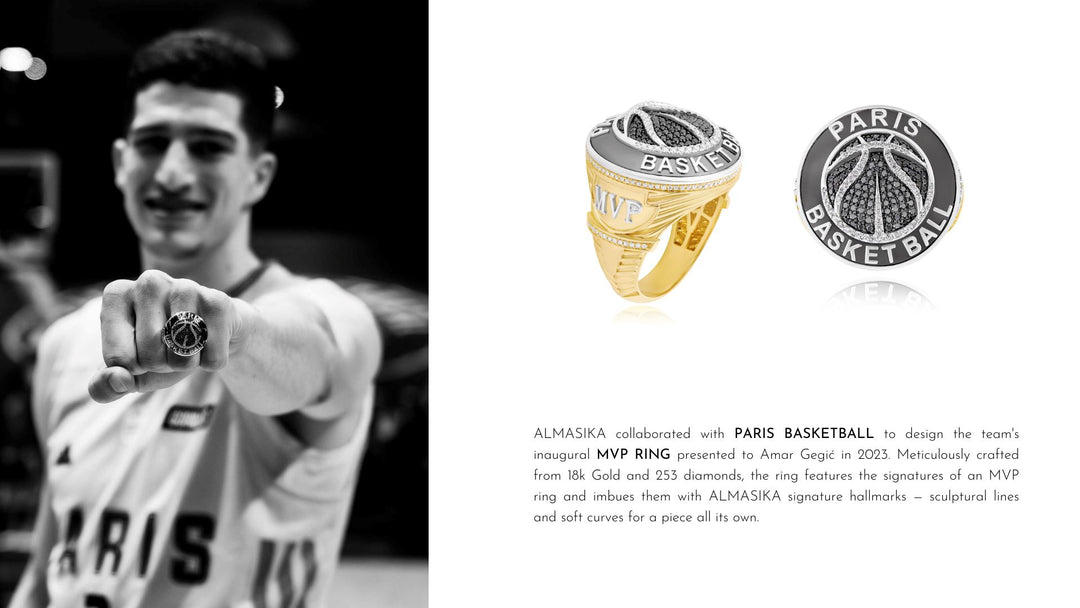 PARIS BASKETBALL MVP RING