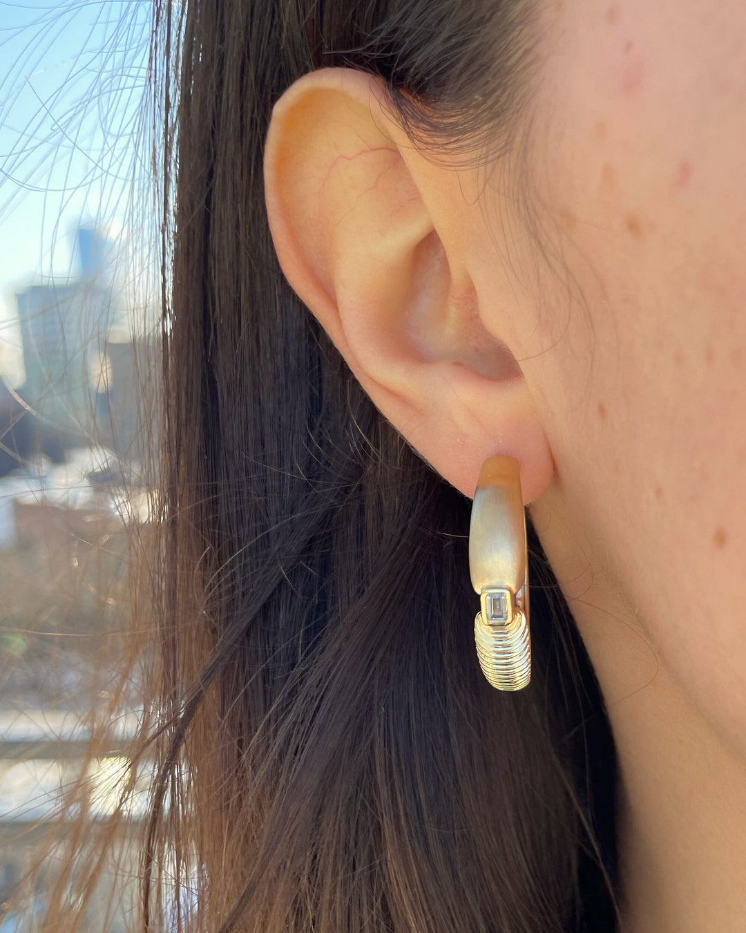 Adiré 18k Hoops earrings ALMASIKA 