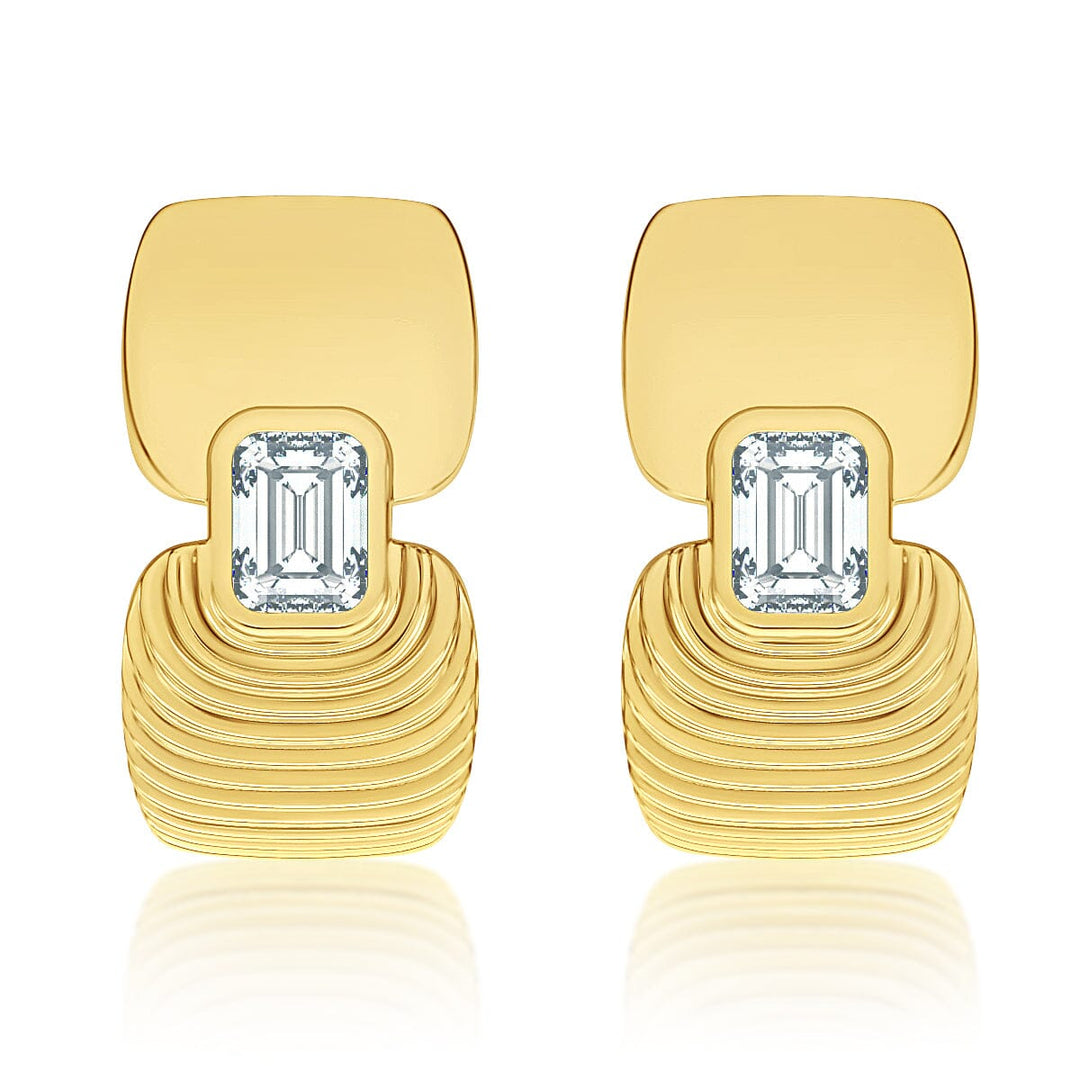 Adiré 18k Huggies earrings ALMASIKA 