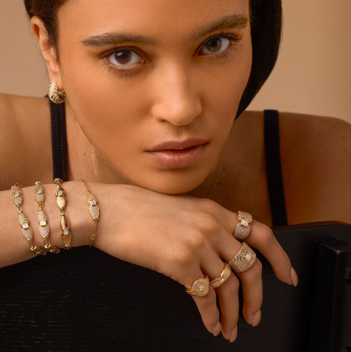 Adiré 18k Pavé Ring Ring ALMASIKA 