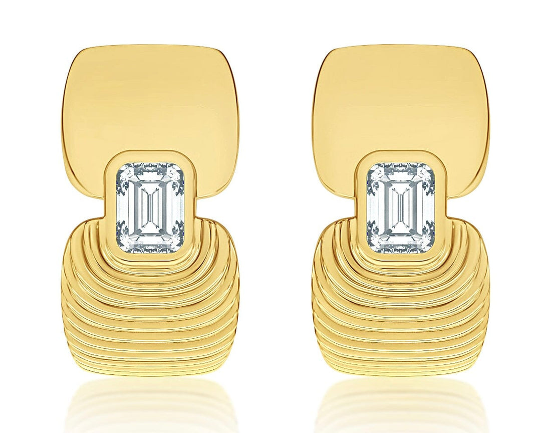 Adiré Diamond Hoop Earrings earrings ALMASIKA 