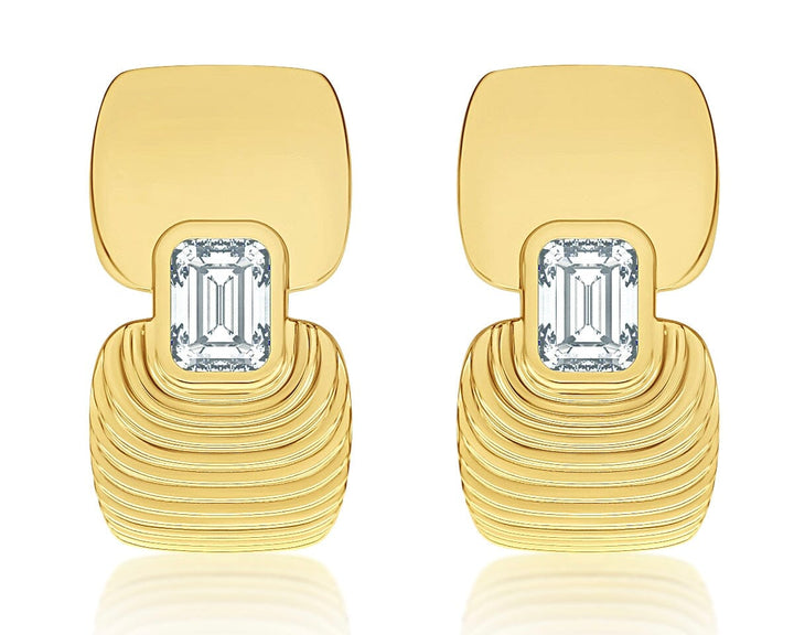 Adiré Diamond Hoop Earrings earrings ALMASIKA 