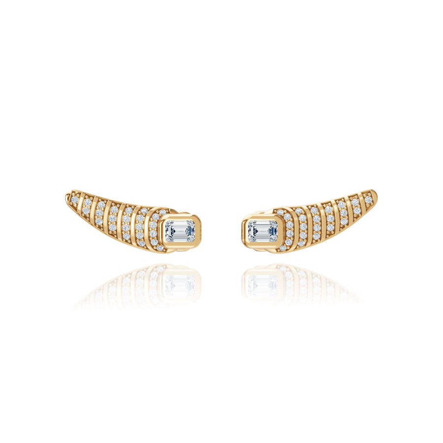 Adiré Diamond Pave Climber Earrings earrings ALMASIKA 