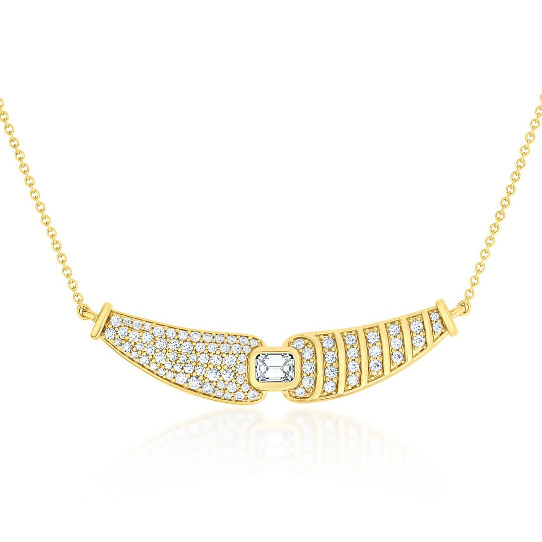 Adiré Pavé Chain Necklace Necklace ALMASIKA 