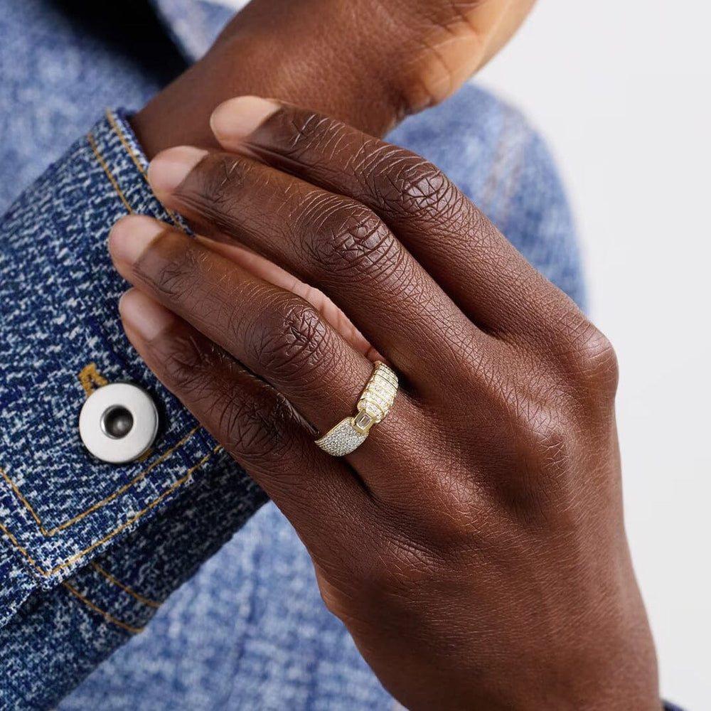 Adiré Pavé Diamond Band Ring Ring ALMASIKA 