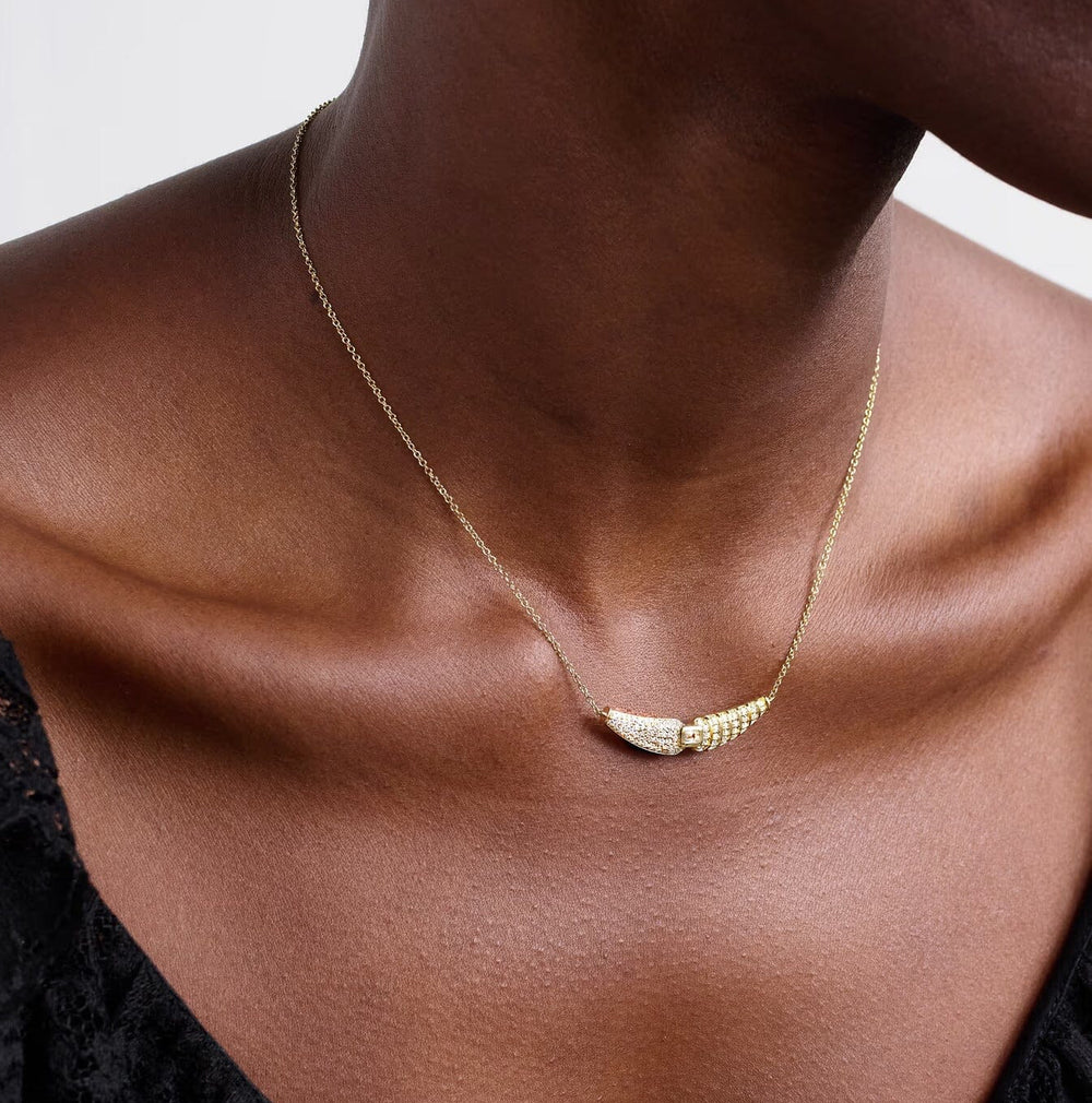Adiré Pavé Diamond Chain Necklace Necklace ALMASIKA 