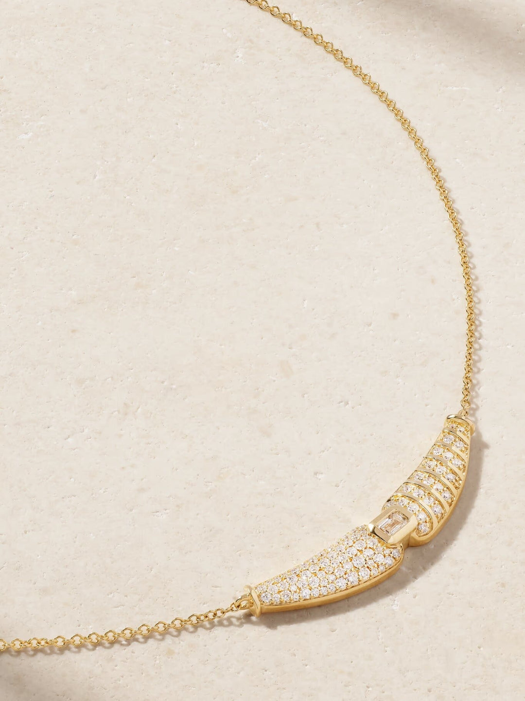Adiré Pavé Diamond Chain Necklace Necklace ALMASIKA 
