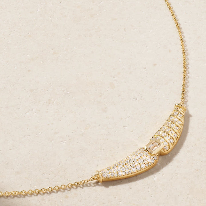 Adiré Pavé Diamond Chain Necklace Necklace ALMASIKA 