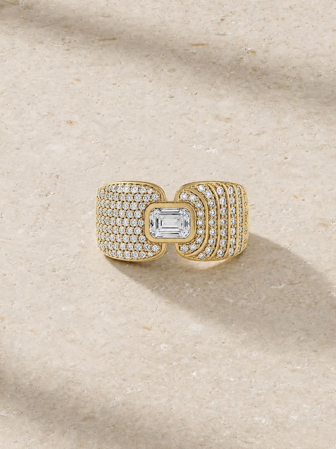 Adiré Pavé Diamond Ring Ring ALMASIKA 
