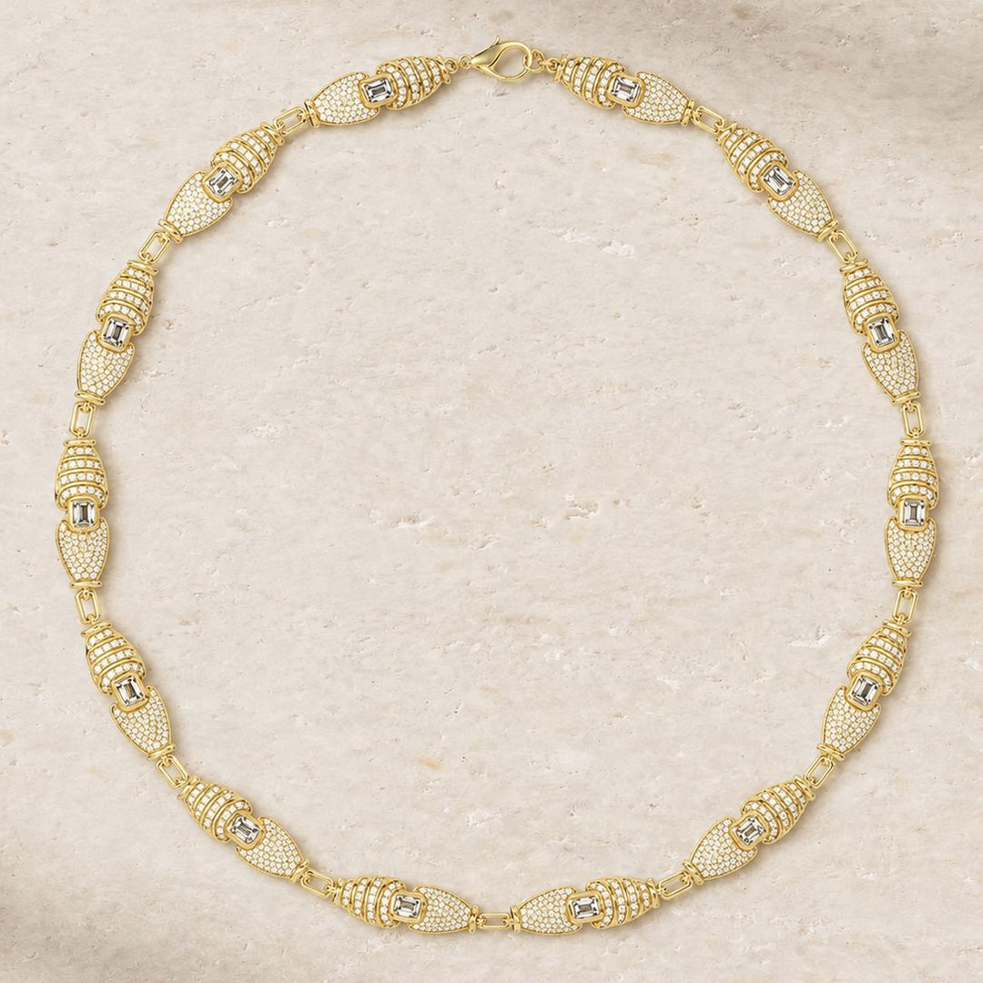 Adiré Pavé Diamond Tennis Necklace Necklace ALMASIKA 