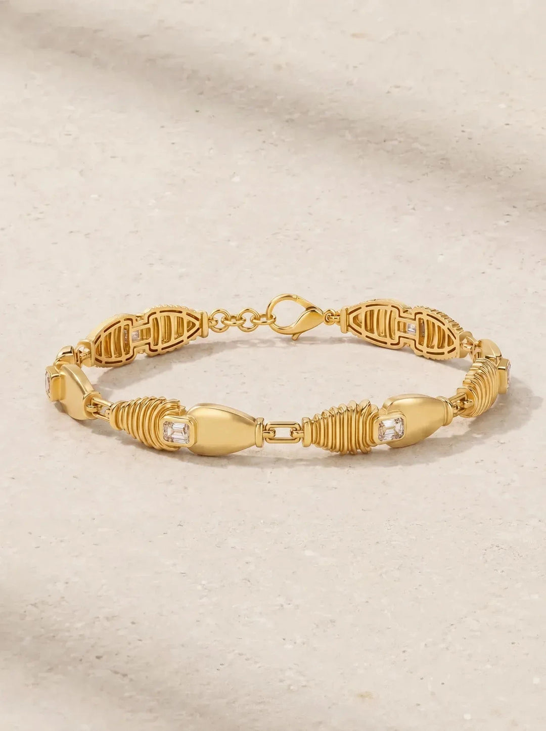 Adiré Tennis Gold Bracelet bracelet ALMASIKA 