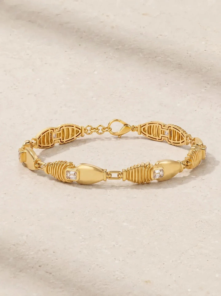 Adiré Tennis Gold Bracelet bracelet ALMASIKA 
