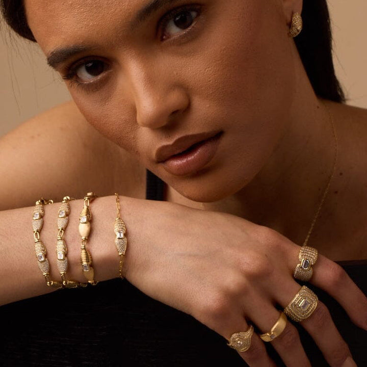 Adiré Tennis Pave Diamond Bracelet bracelet ALMASIKA 