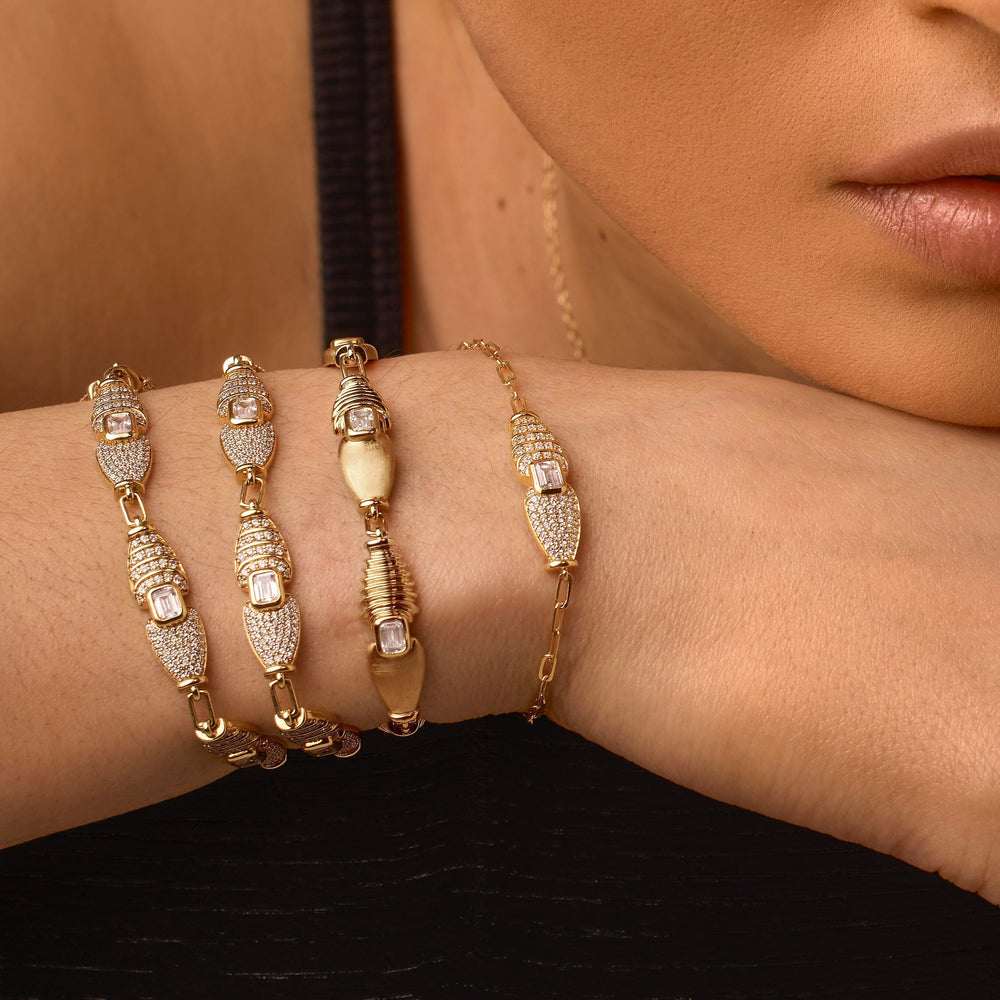 Adiré Tennis Pave Diamond Bracelet bracelet ALMASIKA 