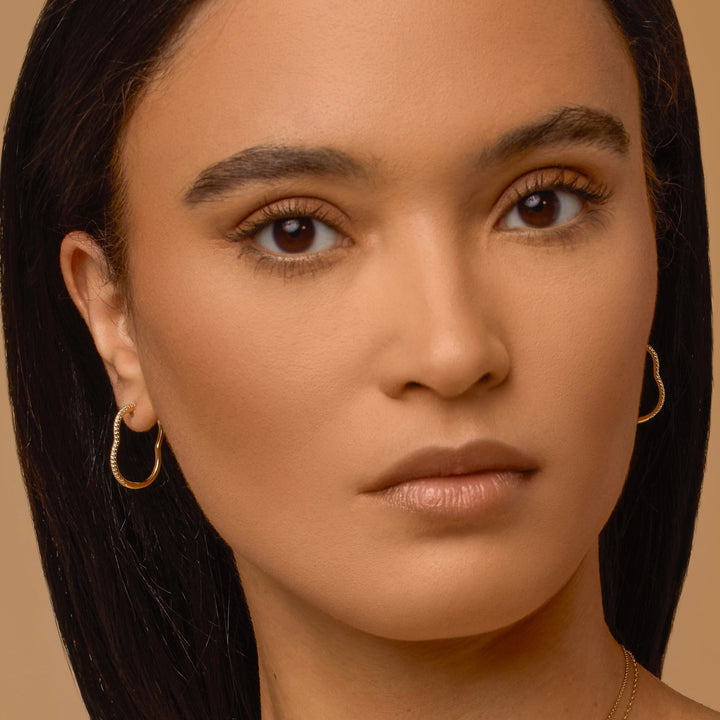 Berceau Pavé Diamond Hoop Earrings earrings Berceau 