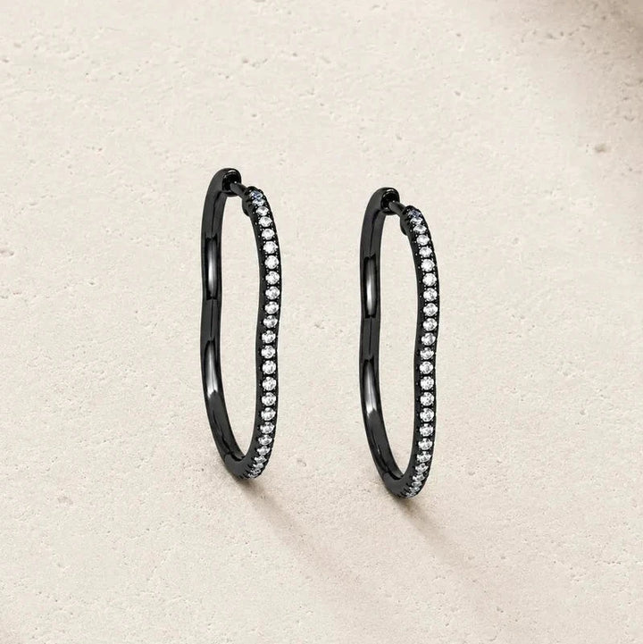 Berceau Pavé Diamond Hoop Earrings earrings Berceau 
