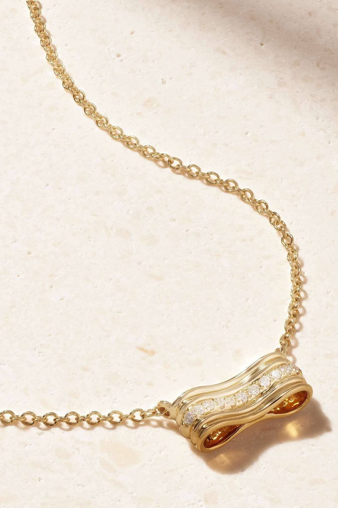 Berceau Pavé Diamond Motif Necklace Necklace Berceau 