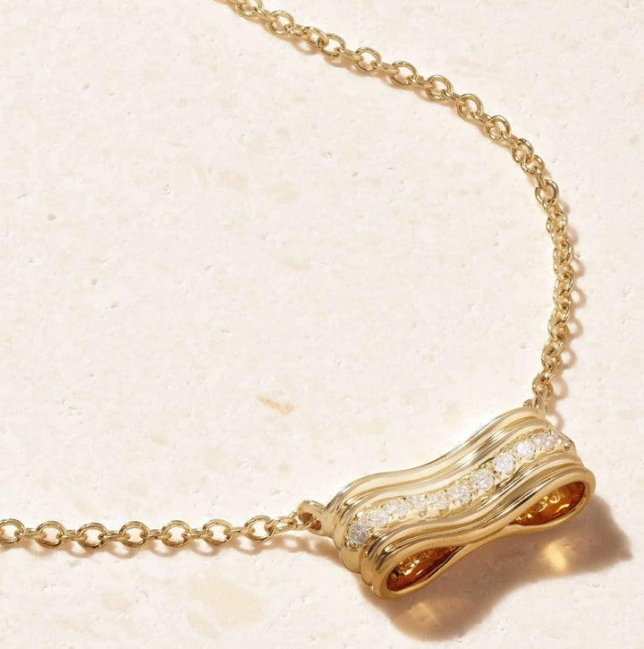Berceau Pavé Diamond Motif Necklace Necklace Berceau 