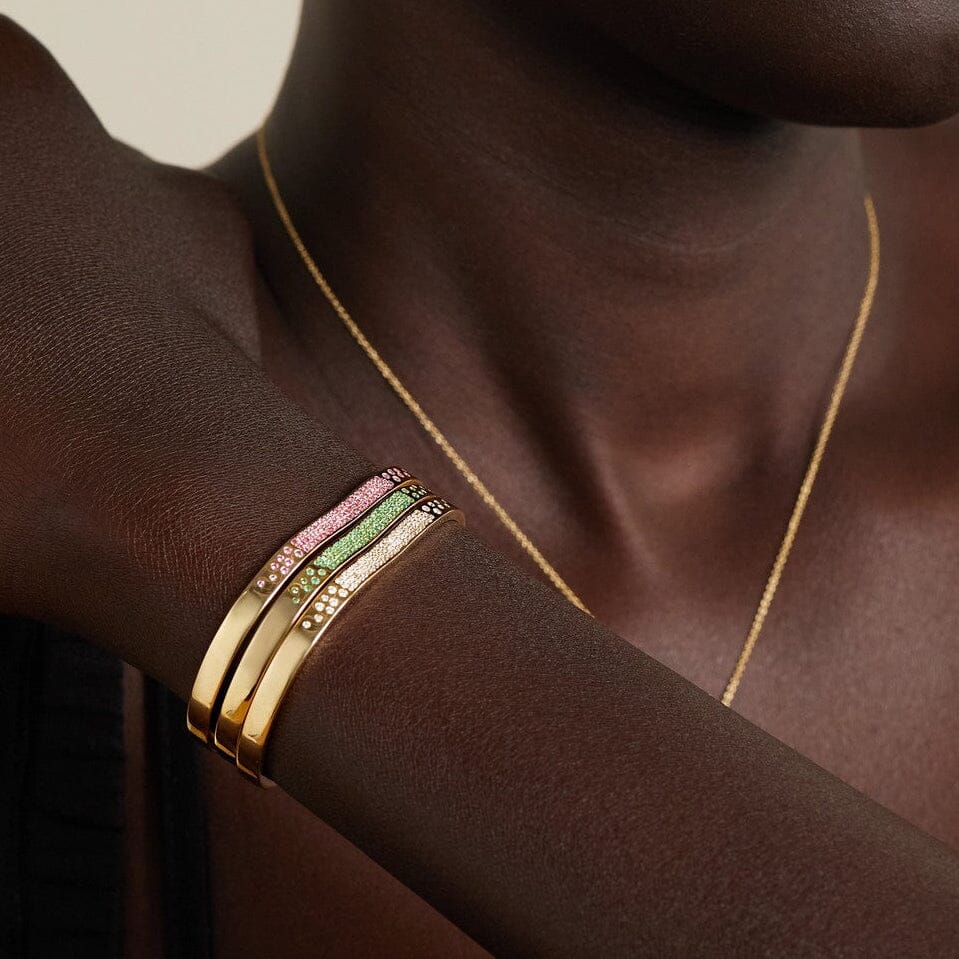 Berceau Pavé Ruby Open Cuff bracelet Berceau 