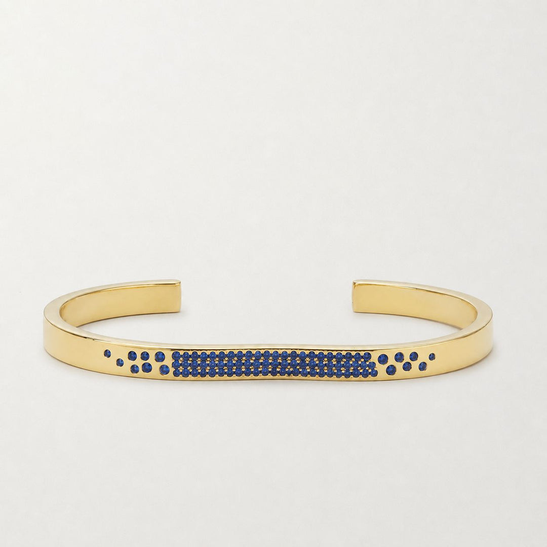 Berceau Pavé Sapphire Open Cuff bracelet Berceau 