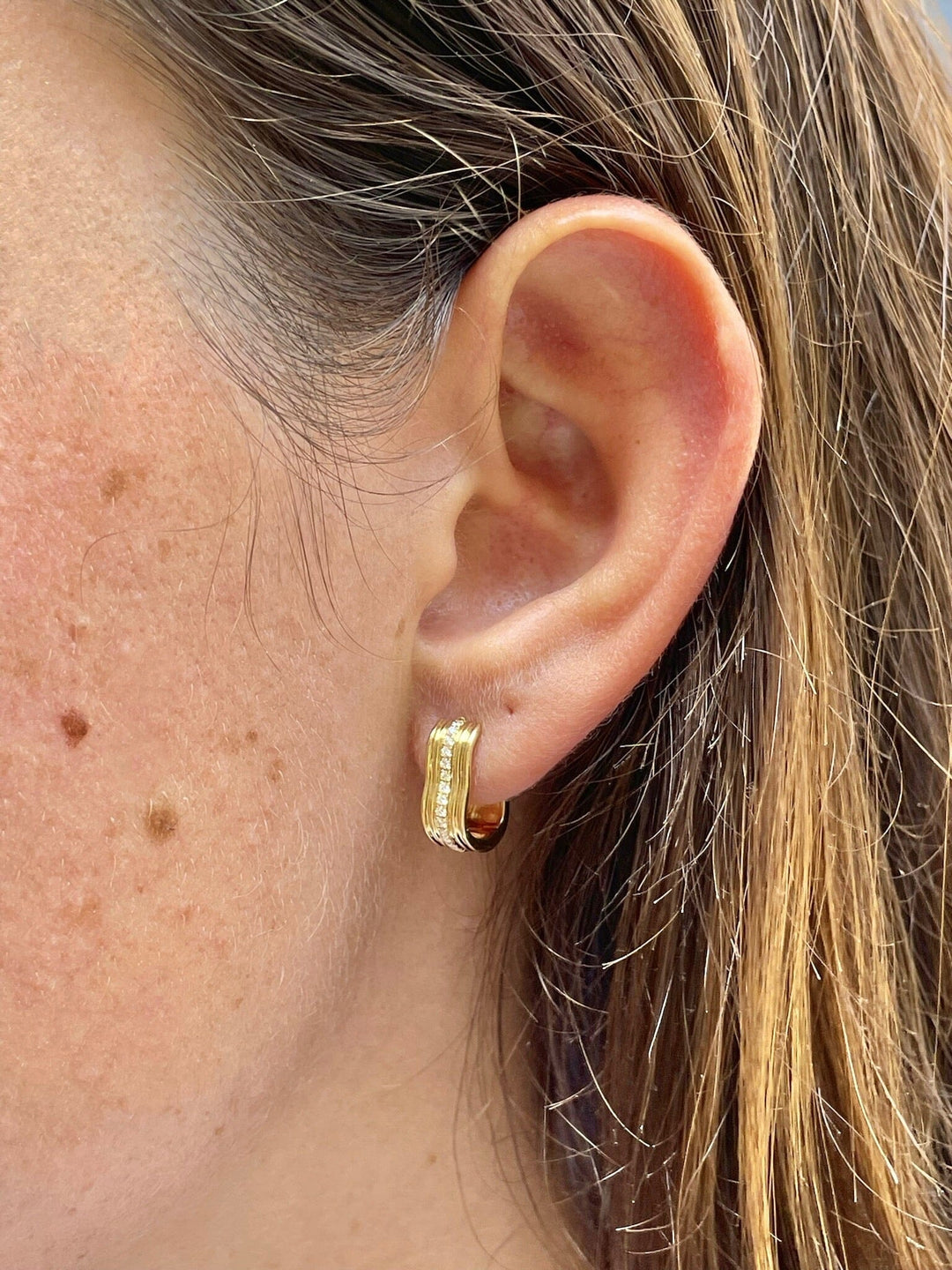 Berceau Petite Motif Hoop Earrings earrings Berceau 