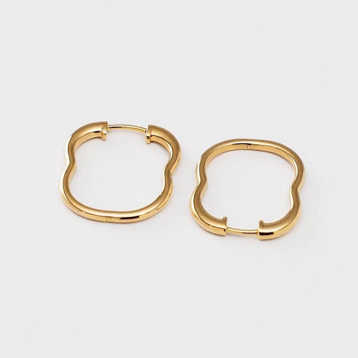 Berceau Yellow Gold Hoop Earrings earrings Berceau 